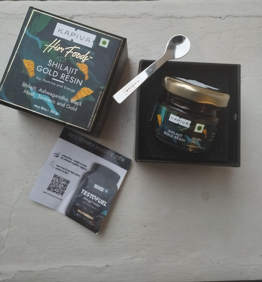 🌿 Shilajit Pur - Résine Naturelle 20g